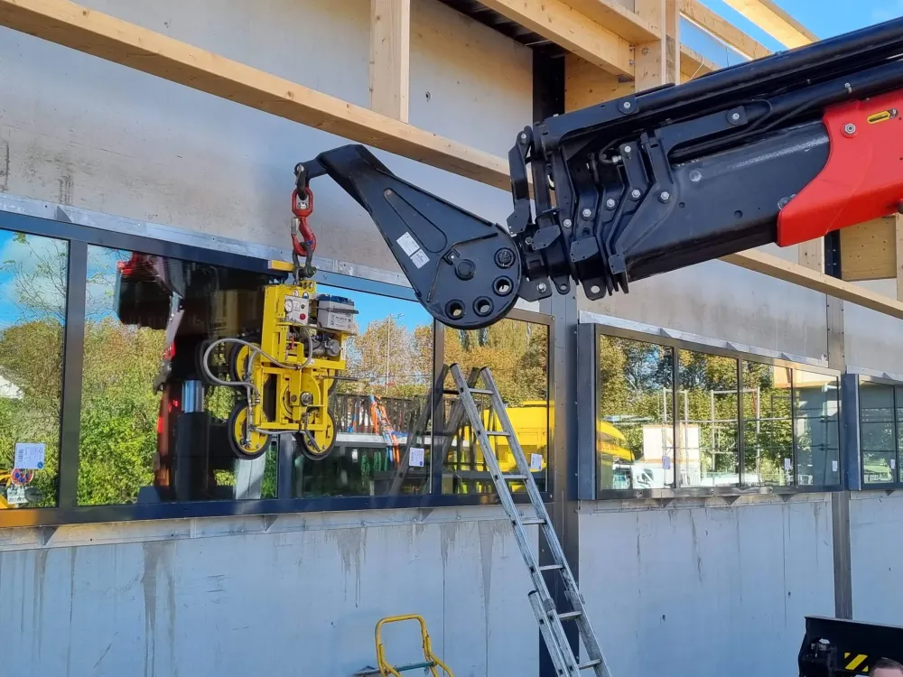 manutention avec grue