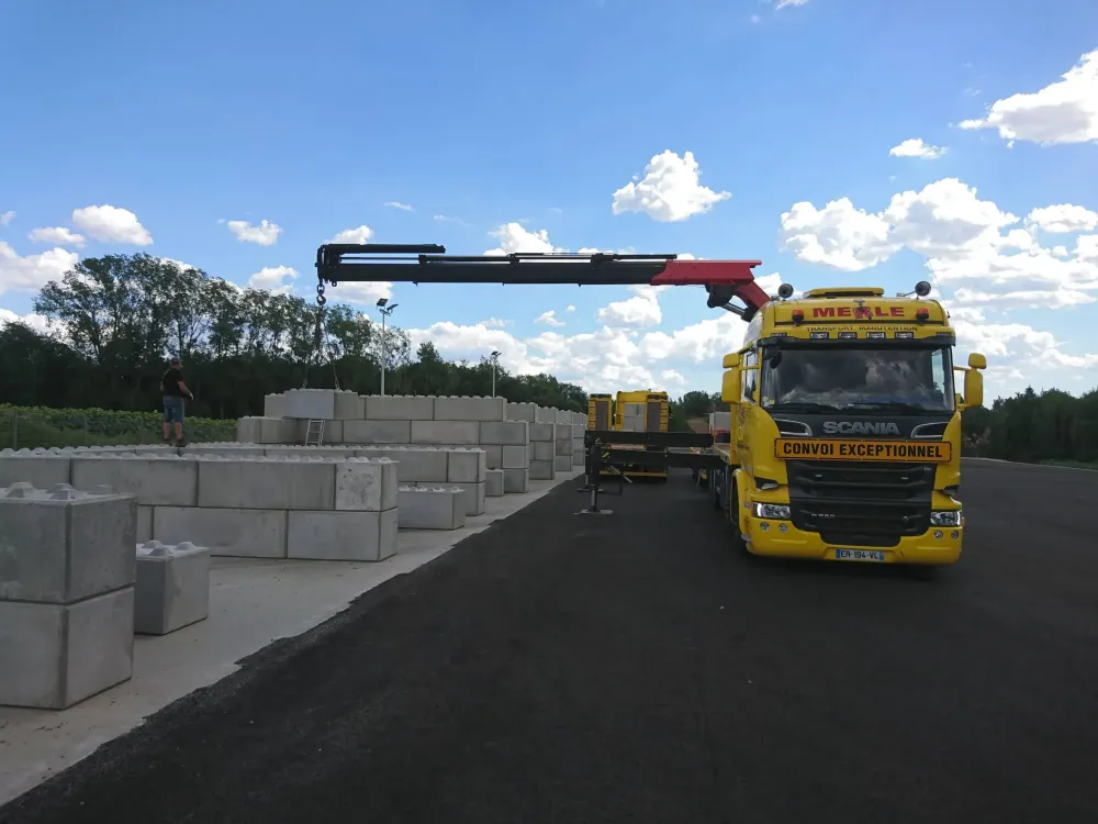 levage charges lourdes